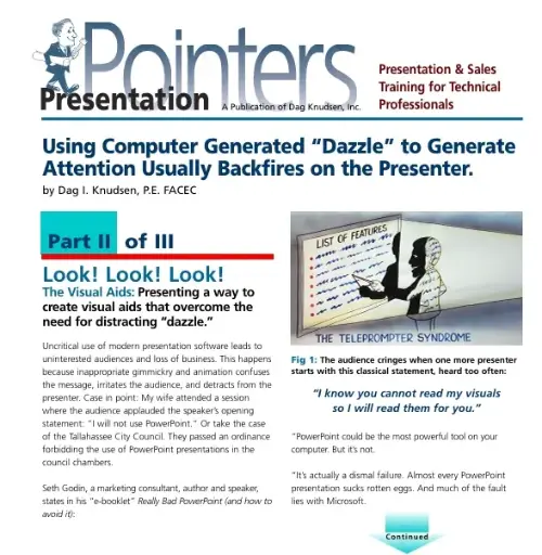 Presentation Pointers - Look! Look! Look!
